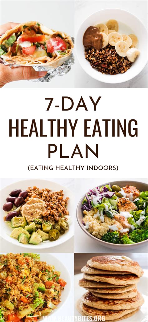 7-Day Healthy Eating Plan - Beauty Bites