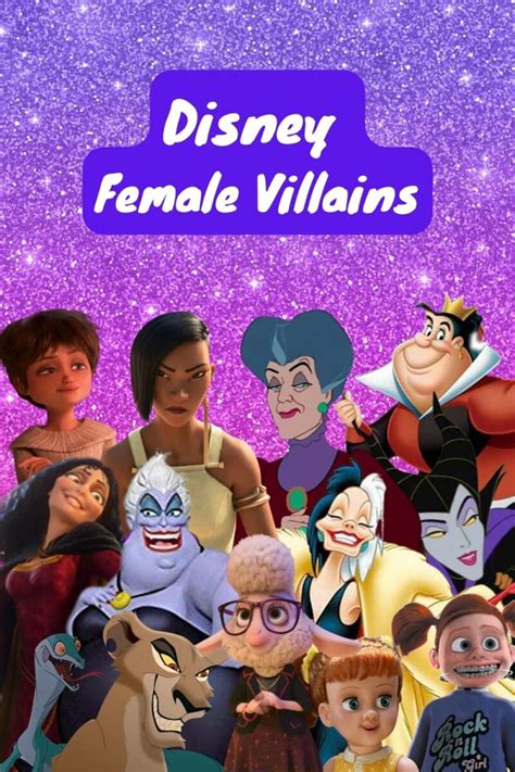 25 Powerful Disney Villains Female | Featured Animation