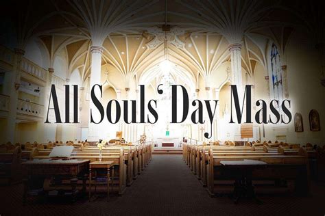 All Souls’ Day Mass | Sisters of Charity of Nazareth