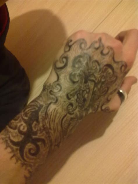 Hand pen tattoo by Faust_2: 5/4 by Katenkyokotso on DeviantArt