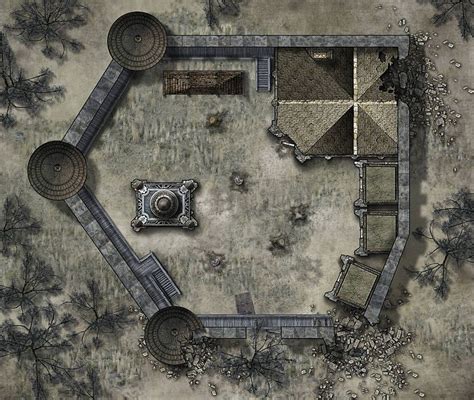 Haunted Keep by hero339 on DeviantArt | Fantasy map, Dungeon maps ...