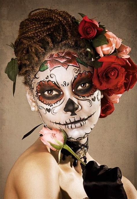 30 Breathtaking Catrina Halloween Makeup Ideas - Ohh My My