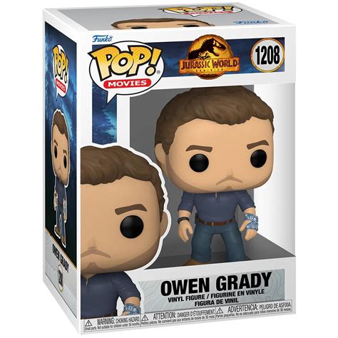 Funko POP! Movies Jurassic World Dominion Owen Grady Vinyl Figure 9cm Tall