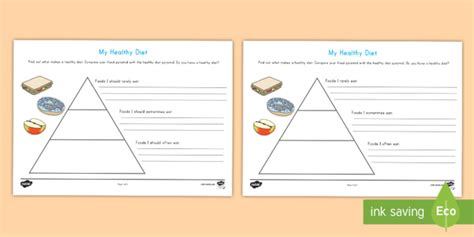 Food Pyramid Activities for Kids - Health Education Resource