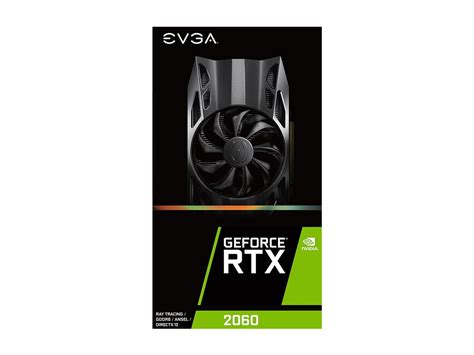 EVGA GeForce RTX 2060 GAMING, 06G-P4-2060-KR, 6GB GDDR6, HDB Fan ...