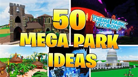 BEST 50 IDEAS😱 in Theme Park Tycoon 2 - YouTube