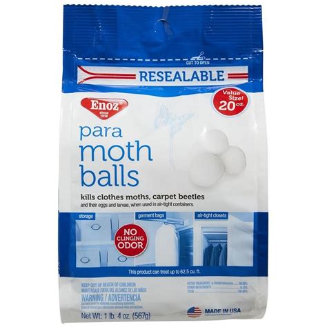 Enoz Moth Balls 20-oz Home & Perimeter Indoor Insect Repellent | E320 ...