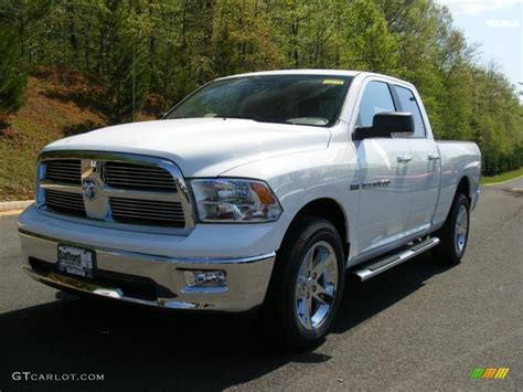 2011 Bright White Dodge Ram 1500 Big Horn Quad Cab 4x4 #48521123 Photo #2 | GTCarLot.com - Car ...