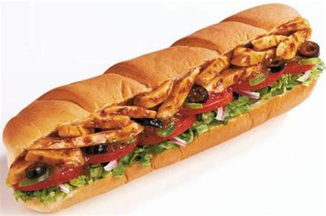 Subway - Teriyaki Chicken sandwich (footlong) | Subway chicken, Teriyaki chicken, Fruit salad ...