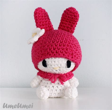 My Melody Crochet | Hello kitty crochet, Amigurumi doll, Kawaii crochet