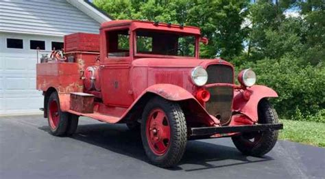 Chevrolet Master Fire Truck (1933) : Emergency & Fire Trucks