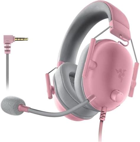 Razer BlackShark V2 X - Wired Gaming Headset - Quartz Pink (RZ04 ...