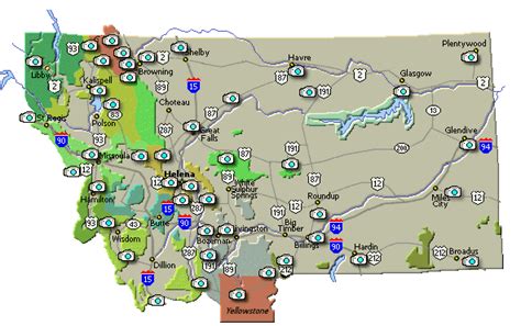 Northwest Hiker presents Webcams and Road Conditions in Montana