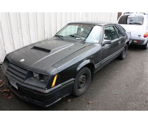 1980 FORD MUSTANG, HATCHBACK, BLACK, VIN # 0R03D117515