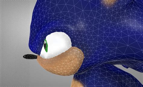 Sonic the Hedgehog 3D model 3D printable | CGTrader