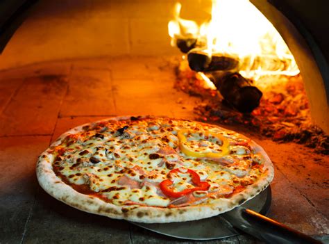 Cook outside AND stay warm with a wood fired pizza oven!