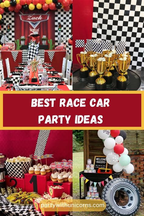 40 Best Race Car Party Ideas - Party with Unicorns