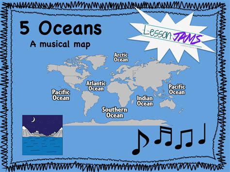 Five Oceans Geography Song with Lyrics