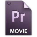 Adobe Premiere Pro MOVIE Icon - Adobe CS5 Icon Set - SoftIcons.com