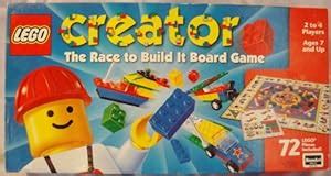 Amazon.com: LEGO Creator: The Race to Build It Board Game: Toys & Games