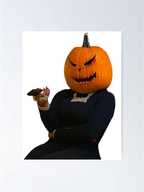 "Megan Thee Stallion - Halloween" Poster by ohrealitysucks | Redbubble