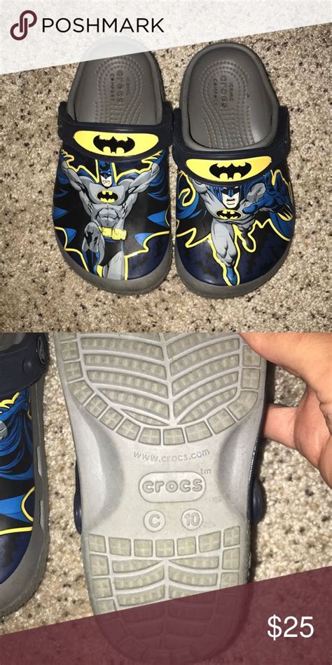 Batman Crocs | Crocs, Crocs grey, Crocs size