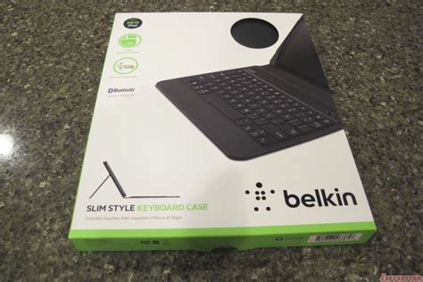 Belkin Slim Style Keyboard Case for iPad Air Review