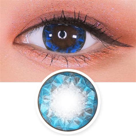 Blue Toric Lens Crystal Ruby Queen | Colored Contacts For Astigmatism ...