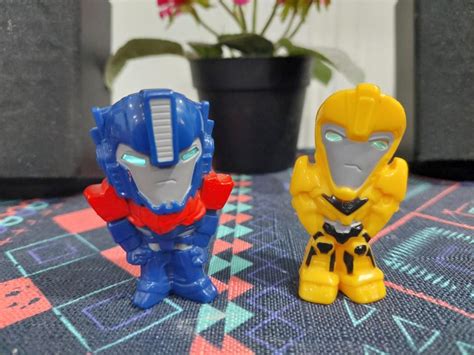 Transformers Optimus Prime & Bumblebee Mix, Hobbies & Toys, Toys ...