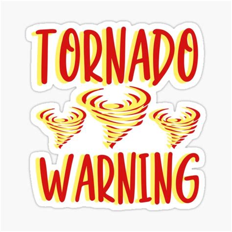 "Tropical Storm Warning" Sticker for Sale by Designfancy3 | Redbubble