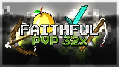 Faithful PvP 32x [FPS] - Minecraft PvP Texture Pack - YouTube