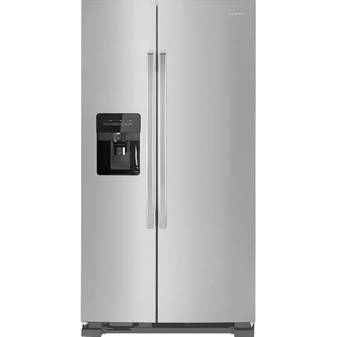 Amana – 24.5 Cu. Ft. Side-by-Side Refrigerator with Water and Ice ...