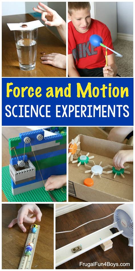 Physics Science Experiments for Elementary Aged Kids - Frugal Fun For ...