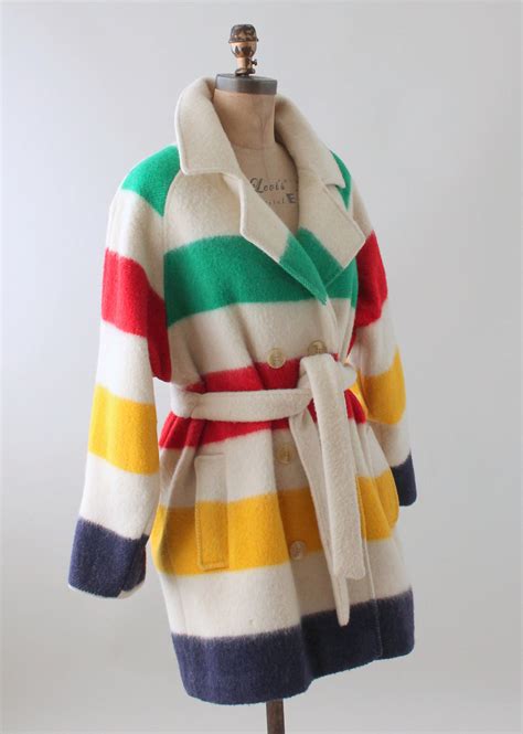 Vintage 1970s Hudson Bay Three Point Blanket Coat - Raleigh Vintage