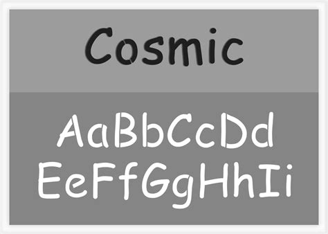 Cosmic Font Alphabet Stencil | Letter Stencils | Stencils Online