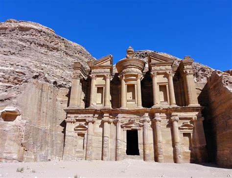 Approach to The Monastery in Petra, Jordan - Encircle Photos