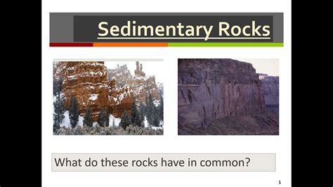 KS3 Formation of sedimentary rock lesson- How are sedimentary rocks formed - YouTube