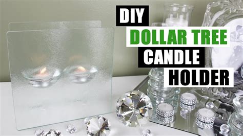 DIY DOLLAR TREE FLOATING CANDLE HOLDER DIY Home Decor - YouTube