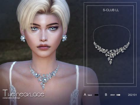 The Sims Resource - S-Club ts4 LL Necklace 202101