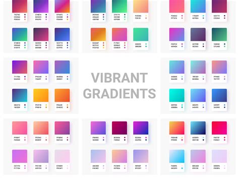 √ Gradient Hex Code