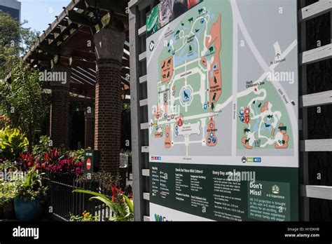 Central Park Zoo Map, NYC, USA Stock Photo - Alamy