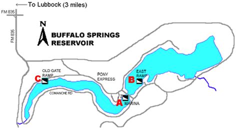 Access to Buffalo Springs Lake