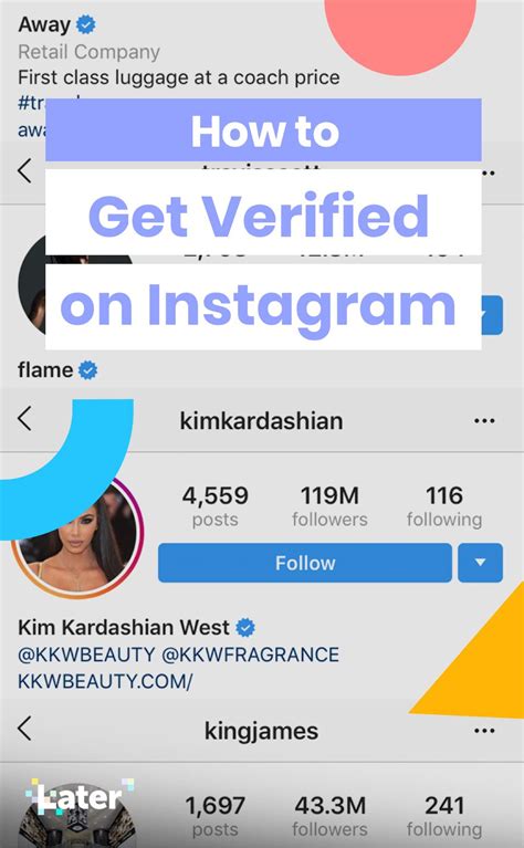 How to Get Verified on Instagram - Later Blog | How to delete instagram, Instagram marketing ...