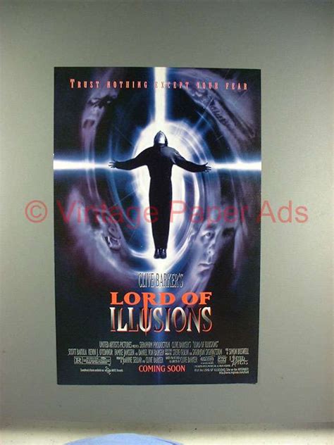 1995 Lord of Illusions Movie Ad - Scott Bakula-II145