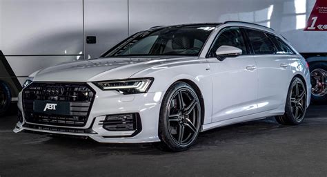 Glacier White Audi A6 Avant 3.0L Diesel Gets 325 HP Upgrade By ABT ...