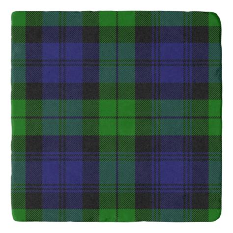 Campbell Clan Tartan Plaid Black Watch Trivet | Zazzle.com