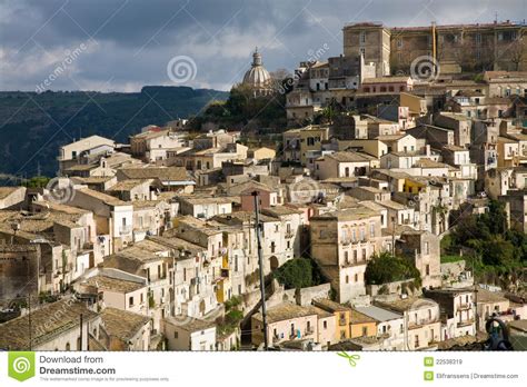 Ragusa Ibla, Sicily stock image. Image of hilltop, buildings - 22538319