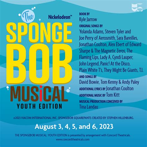 SpongBOBMusical – Players Guild of Dearborn