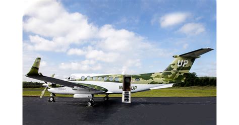 Wheels Up Adds Camouflage King Air 350i Aircraft to Wheels Up Cares Fleet, Honoring Those in The ...