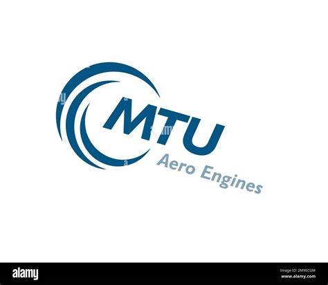 MTU Aero Engines, rotated logo, white background B Stock Photo - Alamy